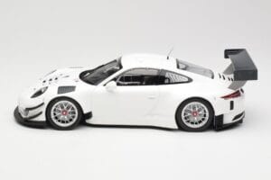 Porsche 911 991.1 GT3 R Blanco Con Llantas Plata Minichamps 1:18 153166000 Metal - imagen 3 de 6