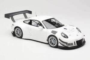 Porsche 911 991.1 GT3 R Blanco Con Llantas Plata Minichamps 1:18 153166000 Metal - imagen 4 de 6