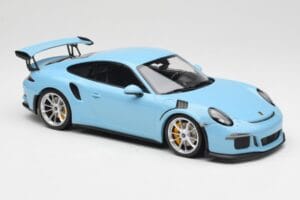 Porsche 911 991.1 GT3 RS Azul Llantas Mate Minichamps 1:18 153066235 Metal - imagen 4 de 6
