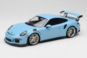 Porsche 911 991.1 GT3 RS Azul Llantas Mate Minichamps 1:18 153066235 Metal