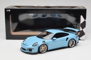 Porsche 911 991.1 GT3 RS Azul Llantas Mate Minichamps 1:18 153066235 Metal - imagen 6 de 6