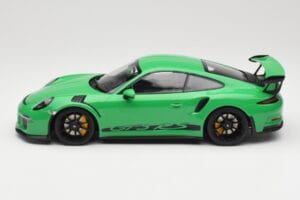 Porsche 911 991.1 GT3 RS Verde Llantas Negras Minichamps 1:18 153066228 Metal - imagen 3 de 6