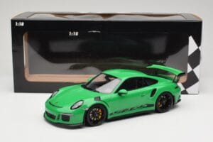 Porsche 911 991.1 GT3 RS Verde Llantas Negras Minichamps 1:18 153066228 Metal - imagen 6 de 6