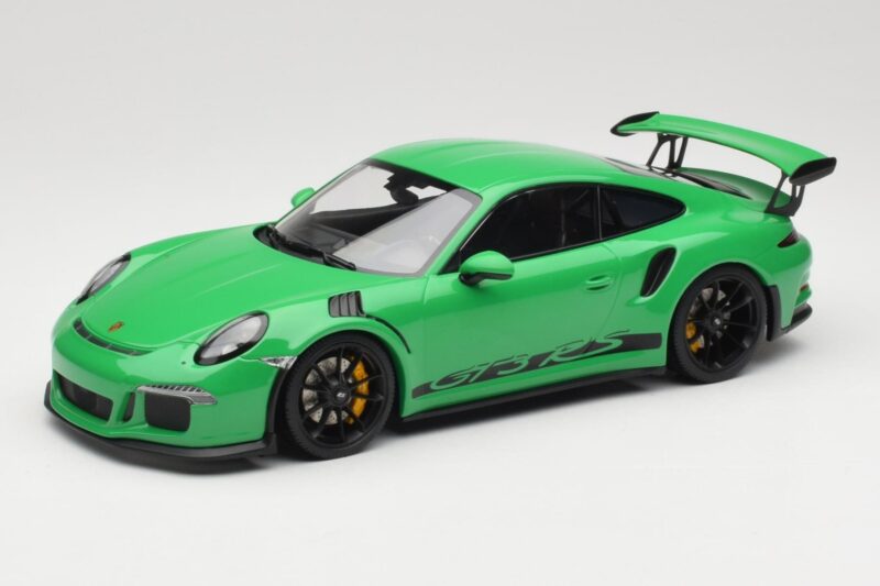 Porsche 911 991.1 GT3 RS Verde Llantas Negras Minichamps 1:18 153066228 Metal