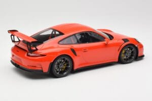 Porsche 911 991.1 GT3 RS Lava Orange Minichamps 1:18 155066220 Metal - imagen 2 de 6