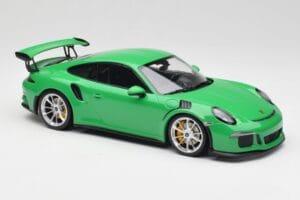 Porsche 911 991.1 GT3 RS Lizard Verde & Llantas Plata Minichamps 1:18 153066229 Metal - imagen 4 de 6