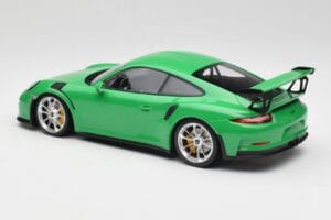 Porsche 911 991.1 GT3 RS Lizard Verde & Llantas Plata Minichamps 1:18 153066229 Metal - imagen 5 de 6