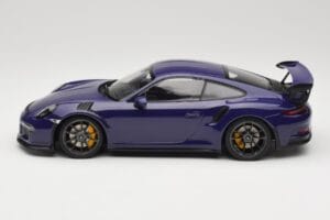 Porsche 911 991.1 GT3 RS Ultraviolet Minichamps 1:18 155066221 Metal - imagen 3 de 6