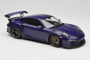 Porsche 911 991.1 GT3 RS Ultraviolet Minichamps 1:18 155066221 Metal - imagen 4 de 6