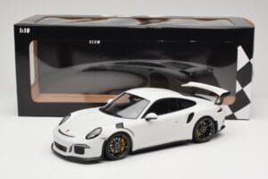 Porsche 911 991.1 GT3 RS Blanco Llantas Negras Minichamps 1:18 153066224 Metal - imagen 6 de 6