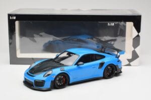 Porsche 911 991.2 GT2 RS Azul con Llantas Negras Minichamps 1:18 155068308 Metal - imagen 6 de 6