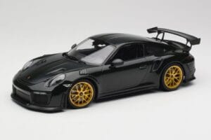 Porsche 911 991.2 GT2 RS Verde Weissach Package Llantas Doradas Minichamps 1:18 155068306 Metal