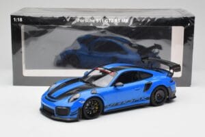 Porsche 911 991.2 GT2 RS MR Racing Azul Minichamps 1:18 MR-911-GT2RS-1806 Metal - imagen 6 de 6
