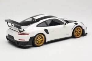 Porsche 911 991.2 GT2 RS Weissach Package Blanco Con Llantas Doradas Minichamps 1:18 153068308 Metal - imagen 2 de 6