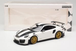 Porsche 911 991.2 GT2 RS Weissach Package Blanco Con Llantas Doradas Minichamps 1:18 153068308 Metal - imagen 6 de 6