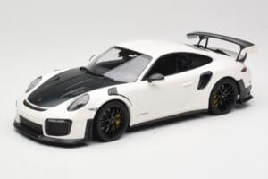 Porsche 911 991.2 GT2 RS Blanco con Llantas Negras Minichamps 1:18 155068310 Metal