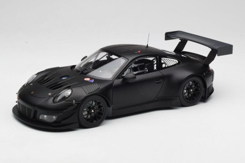 Porsche 911 991.2 GT3 R Matte Black Minichamps 1:18 155186901 Metal