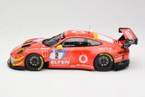 Porsche 911 991.2 GT3 R #2 Team Gigaspeed S. Bockmann 24 Hours of Nurburgring 2018 Minichamps 1:18 155186902 Metal - imagen 3 de 6