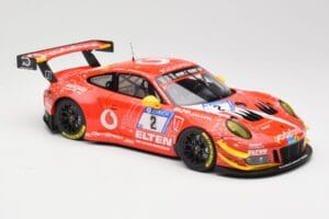 Porsche 911 991.2 GT3 R #2 Team Gigaspeed S. Bockmann 24 Hours of Nurburgring 2018 Minichamps 1:18 155186902 Metal - imagen 4 de 6