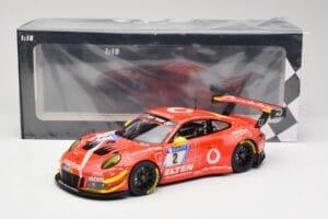 Porsche 911 991.2 GT3 R #2 Team Gigaspeed S. Bockmann 24 Hours of Nurburgring 2018 Minichamps 1:18 155186902 Metal - imagen 6 de 6