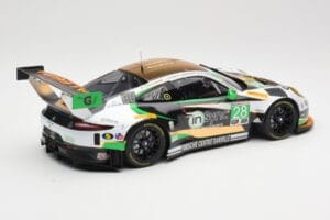 Porsche 911 991.2 GT3 R #28 Alegra Motorsports D. de Quesada / M. Morad Class Winners 24 Hours of Daytona 2017 Minichamps 1:1 - imagen 2 de 6