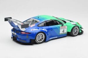 Porsche 911 991.2 GT3 R #4 Falken Motorsports J. Bergmeister / M. Ragginger VLN Westfalenfahrt 2017 Minichamps 1:18 155176904 - imagen 2 de 6