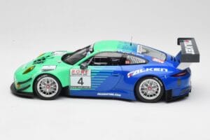 Porsche 911 991.2 GT3 R #4 Falken Motorsports J. Bergmeister / M. Ragginger VLN Westfalenfahrt 2017 Minichamps 1:18 155176904 - imagen 3 de 6