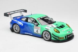 Porsche 911 991.2 GT3 R #4 Falken Motorsports J. Bergmeister / M. Ragginger VLN Westfalenfahrt 2017 Minichamps 1:18 155176904 - imagen 4 de 6