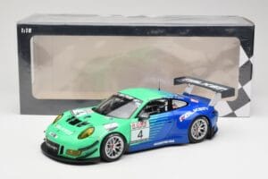 Porsche 911 991.2 GT3 R #4 Falken Motorsports J. Bergmeister / M. Ragginger VLN Westfalenfahrt 2017 Minichamps 1:18 155176904 - imagen 6 de 6