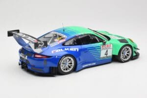 Porsche 911 991.2 GT3 R #4 Falken K. Bachler / M. Ragginger VLN Winner Round 6 2018 Minichamps 1:18 153186994 Metal - imagen 2 de 6