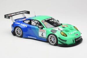 Porsche 911 991.2 GT3 R #4 Falken K. Bachler / M. Ragginger VLN Winner Round 6 2018 Minichamps 1:18 153186994 Metal - imagen 4 de 6