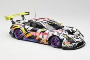 Porsche 911 991.2 GT3 R #8 Iron Force Ring Police 24 Hours Nürburgring 2019 Minichamps 1:18 153196088 Metal - imagen 4 de 6