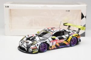 Porsche 911 991.2 GT3 R #8 Iron Force Ring Police 24 Hours Nürburgring 2019 Minichamps 1:18 153196088 Metal - imagen 6 de 6