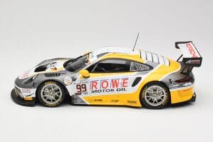 Porsche 911 991.2 GT3 R #99 Rowe Racing D. Olsen / M. Campbell 24 Hours of Spa 2019 Minichamps 1:18 155196099 Metal - imagen 3 de 6