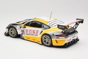 Porsche 911 991.2 GT3 R #99 Rowe Racing D. Olsen / M. Campbell 24 Hours of Spa 2019 Minichamps 1:18 155196099 Metal - imagen 5 de 6