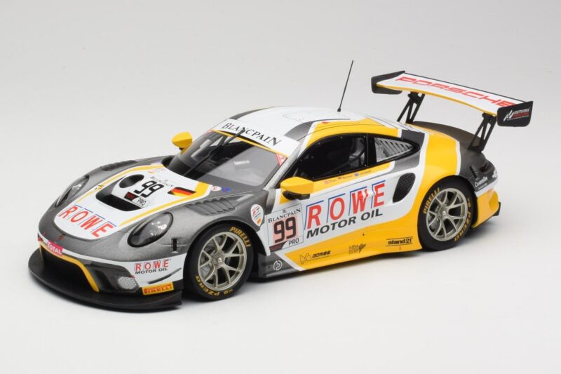 Porsche 911 991.2 GT3 R #99 Rowe Racing D. Olsen / M. Campbell 24 Hours of Spa 2019 Minichamps 1:18 155196099 Metal