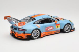 Porsche 911 991.2 GT3 R Pacific Gulf Racing #9 J. Lammers / K. Miura Super GT 300 Series 2017 Minichamps 1:18 155176909 Metal - imagen 2 de 6