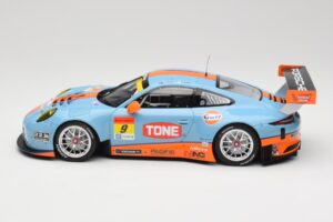 Porsche 911 991.2 GT3 R Pacific Gulf Racing #9 J. Lammers / K. Miura Super GT 300 Series 2017 Minichamps 1:18 155176909 Metal - imagen 3 de 6