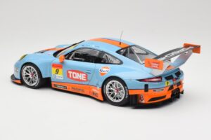 Porsche 911 991.2 GT3 R Pacific Gulf Racing #9 J. Lammers / K. Miura Super GT 300 Series 2017 Minichamps 1:18 155176909 Metal - imagen 5 de 6