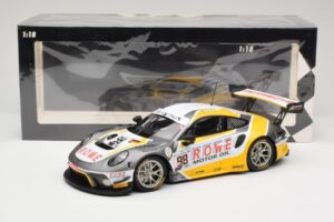 Porsche 911 991.2 GT3 R Rowe Racing #98 N. Muller / R. Dumas / M. Jaminet 24 Hours of Spa 2019 Minichamps 1:18 155196098 Meta - imagen 6 de 6