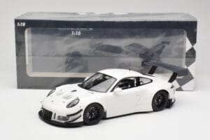 Porsche 911 991.2 GT3 R Blanco con Llantas Negras Minichamps 1:18 155186900 Metal - imagen 6 de 6