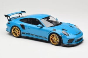 Porsche 911 991.2 GT3 RS Azul con Llantas Doradas Minichamps 1:18 155068222 Metal - imagen 4 de 6