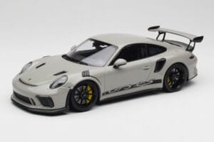 Porsche 911 991.2 GT3 RS Chalk Wording Llantas Negras Minichamps 1:18 153068230 Metal