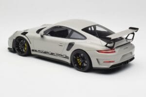 Porsche 911 991.2 GT3 RS Chalk Wording Llantas Negras Minichamps 1:18 153068230 Metal - imagen 5 de 6