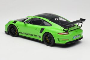 Porsche 911 991.2 GT3 RS Weissach Package Verde Minichamps 1:18 153068233 Metal - imagen 5 de 6