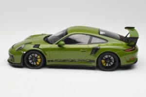 Porsche 911 991.2 GT3 RS Lizard Verde Con Llantas Negras Minichamps 1:18 155068233 Metal - imagen 3 de 6