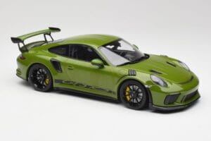 Porsche 911 991.2 GT3 RS Lizard Verde Con Llantas Negras Minichamps 1:18 155068233 Metal - imagen 4 de 6