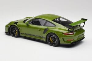 Porsche 911 991.2 GT3 RS Lizard Verde Con Llantas Negras Minichamps 1:18 155068233 Metal - imagen 5 de 6