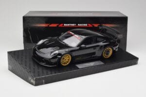 Porsche 911 991.2 GT3 RS Manthey Racing Negro Minichamps 1:18 MR-911-GT3RS-1803 Metal - imagen 6 de 6