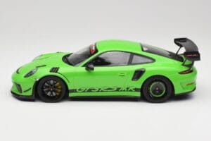 Porsche 911 991.2 GT3 RS Manthey Racing Racing Verde Minichamps 1:18 MR-911-GT3RS-1802 Metal - imagen 3 de 6